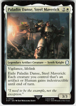 Paladin Danse, Steel Maverick #20 NM