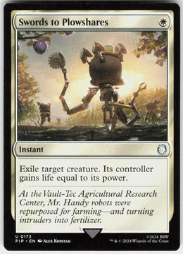 Swords to Plowshares #173 NM