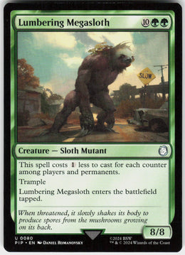 Lumbering Megasloth #80 NM