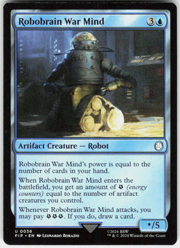Robobrain War Mind #38 NM