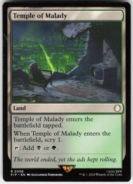 Temple of Malady #306 NM