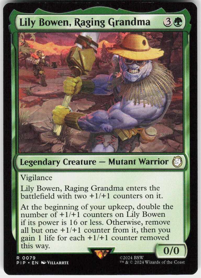 Lily Bowen, Raging Grandma #79 NM