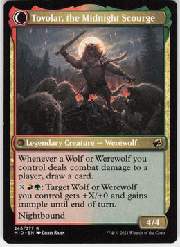 Tovolar, Dire Overlord // Tovolar, the Midnight Scourge #246 NM