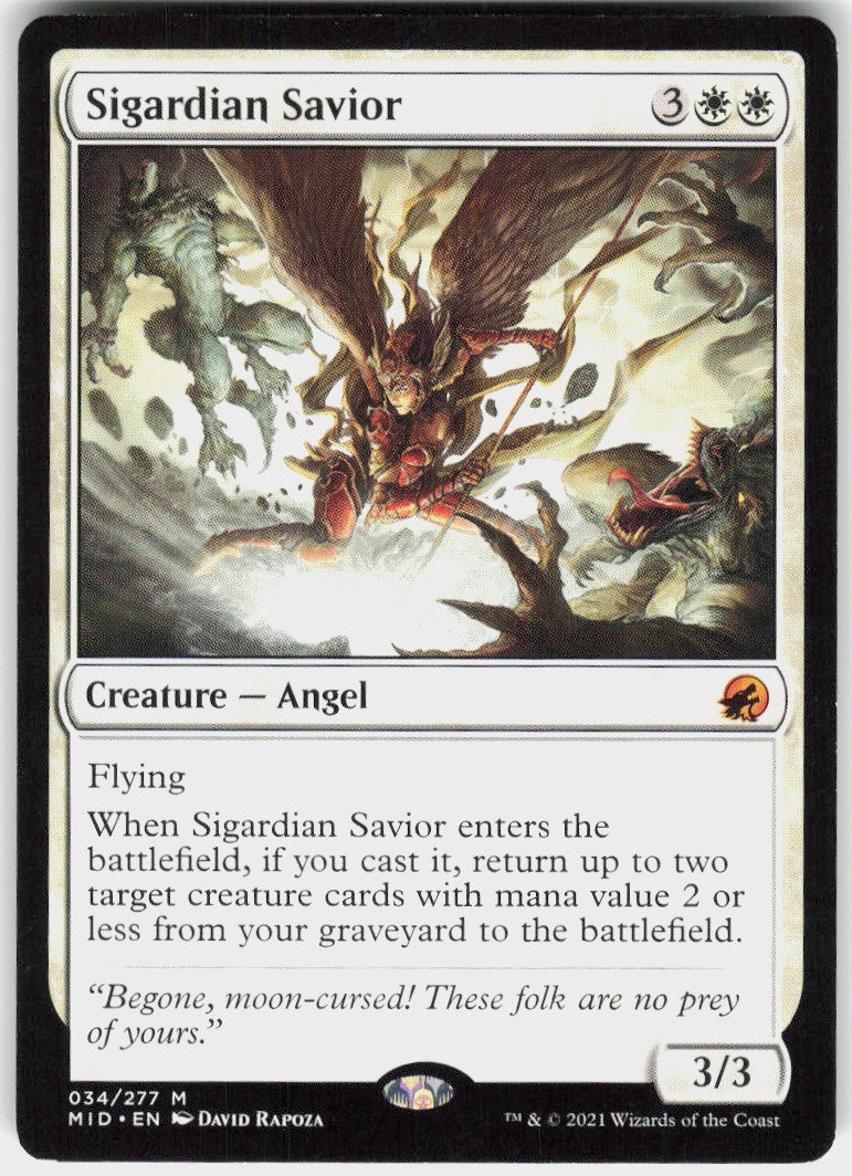 Sigardian Savior #34 NM