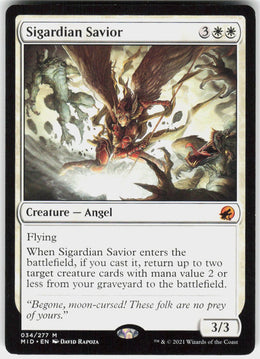 Sigardian Savior #34 NM