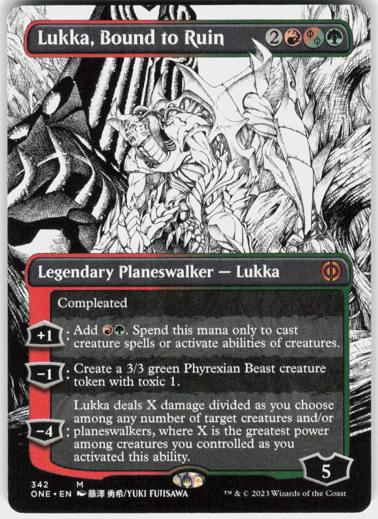 Lukka, Bound to Ruin #342 NM