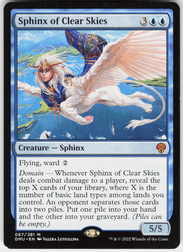 Sphinx of Clear Skies #67 NM