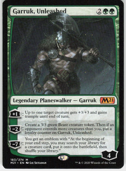Garruk, Unleashed #183 LP