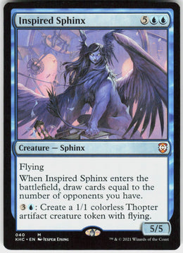 Inspired Sphinx #40 NM