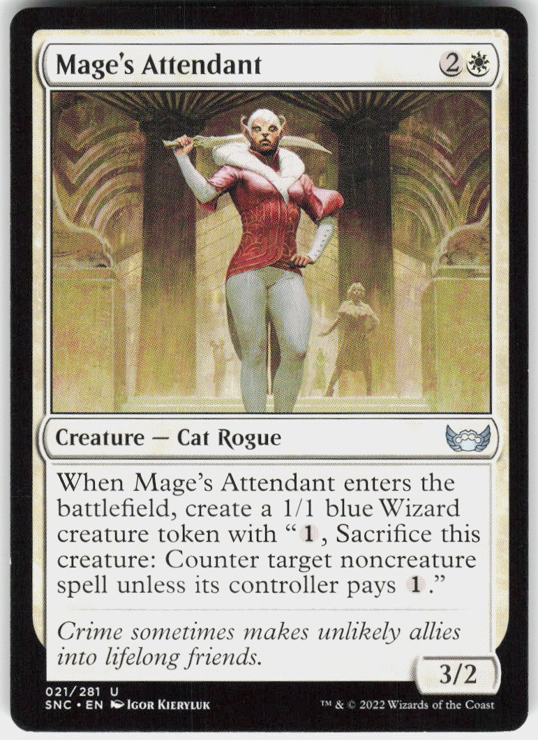 Mage's Attendant #21 NM