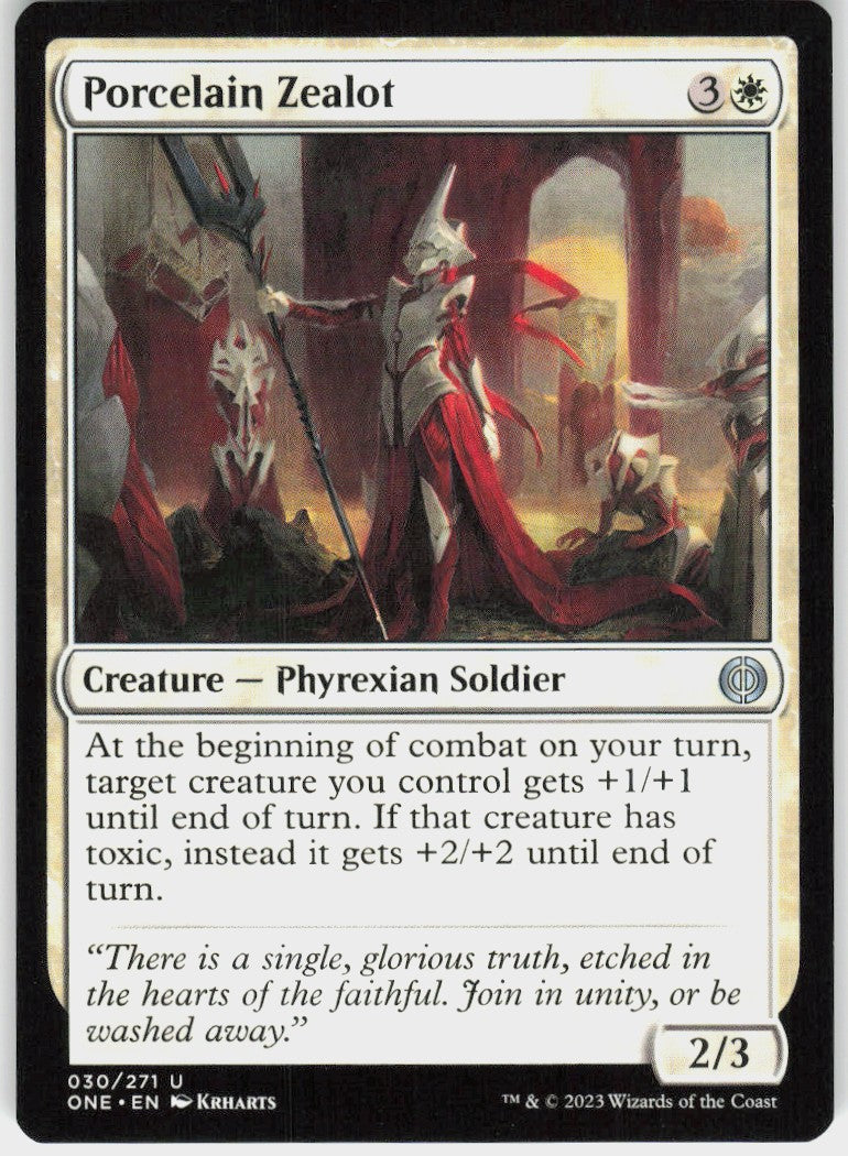 Porcelain Zealot #30 NM