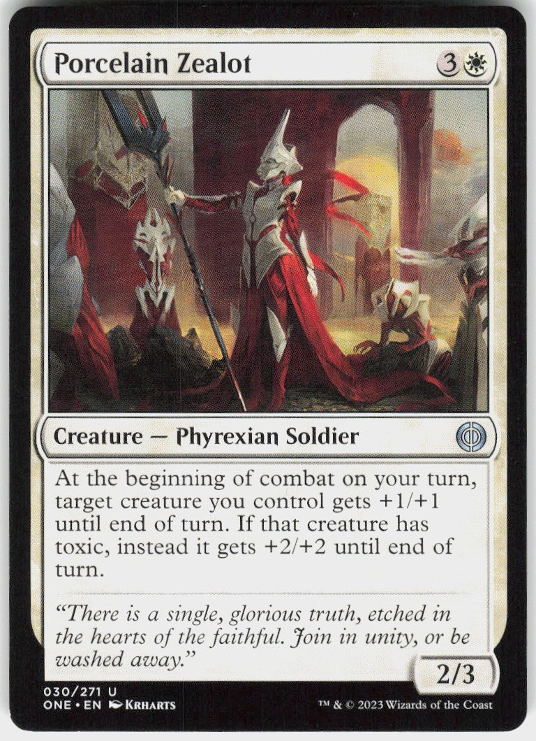 Porcelain Zealot #30 NM