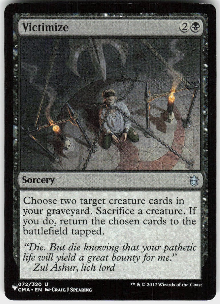 Victimize #72 NM