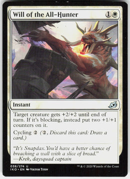 Will of the All-Hunter #38 NM