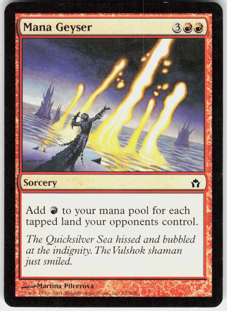 Mana Geyser #75 NM