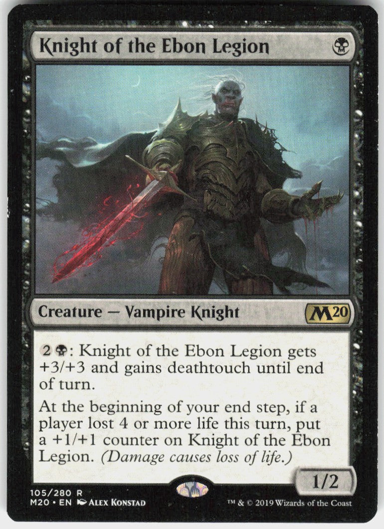 Knight of the Ebon Legion #105 LP