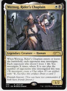 Wernog, Rider's Chaplain #8 NM