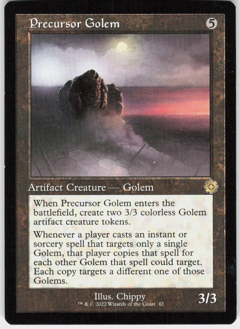 Precursor Golem #42 NM
