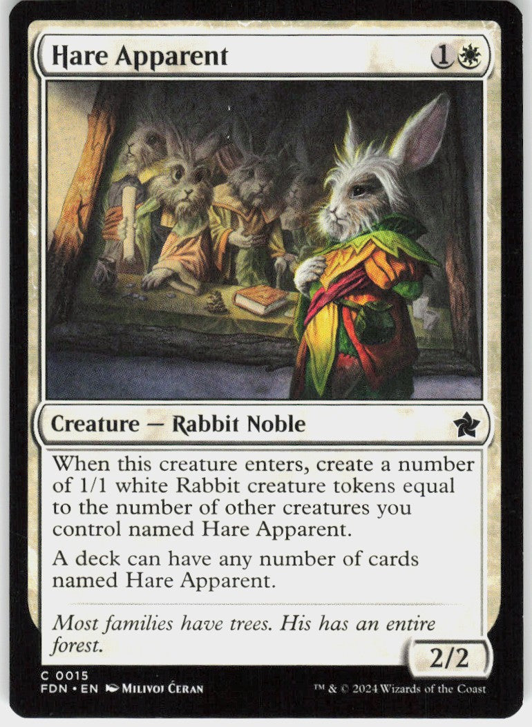 Hare Apparent #15 NM