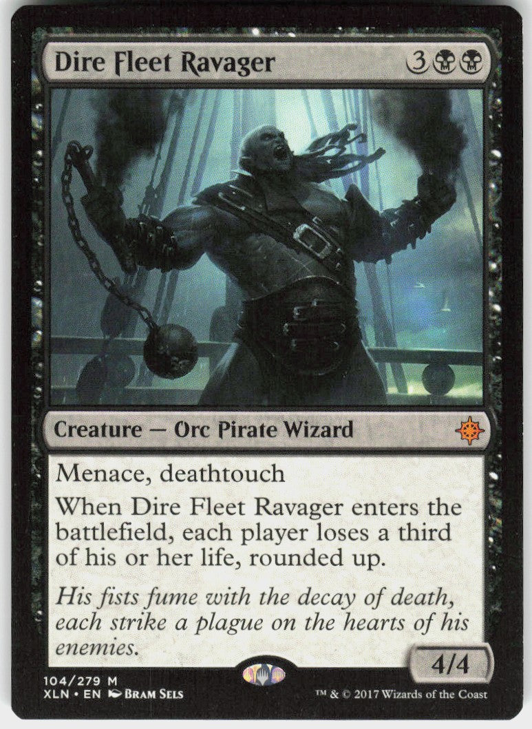 Dire Fleet Ravager #104 NM