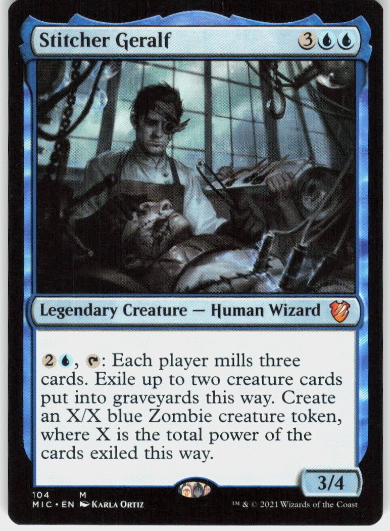 Stitcher Geralf #104 NM