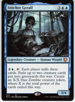 Stitcher Geralf #104 NM