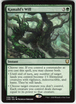 Kamahl's Will #238 NM