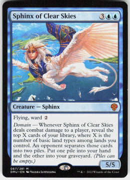 Sphinx of Clear Skies #67 NM