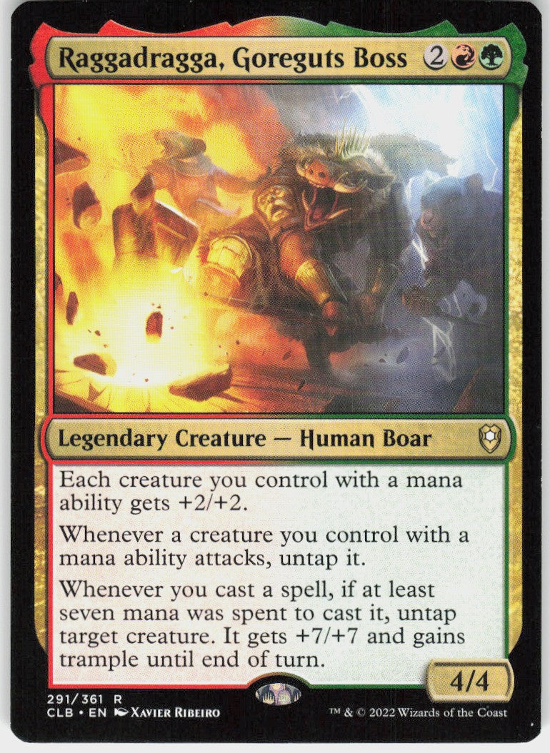 Raggadragga, Goreguts Boss #291 NM