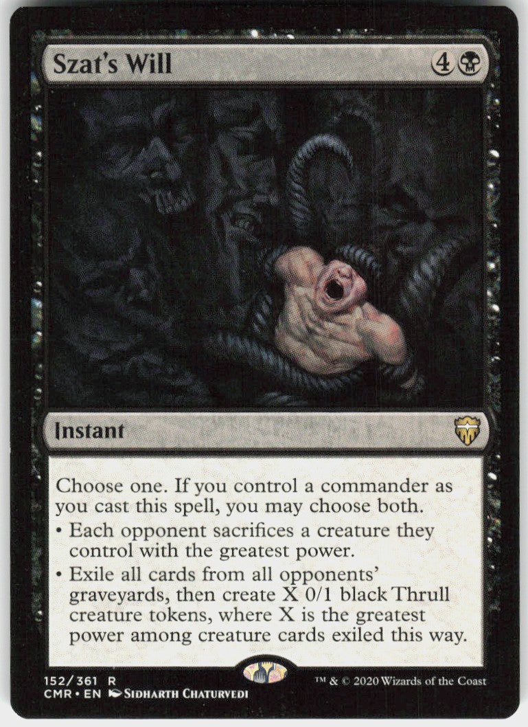 Szat's Will #152 NM