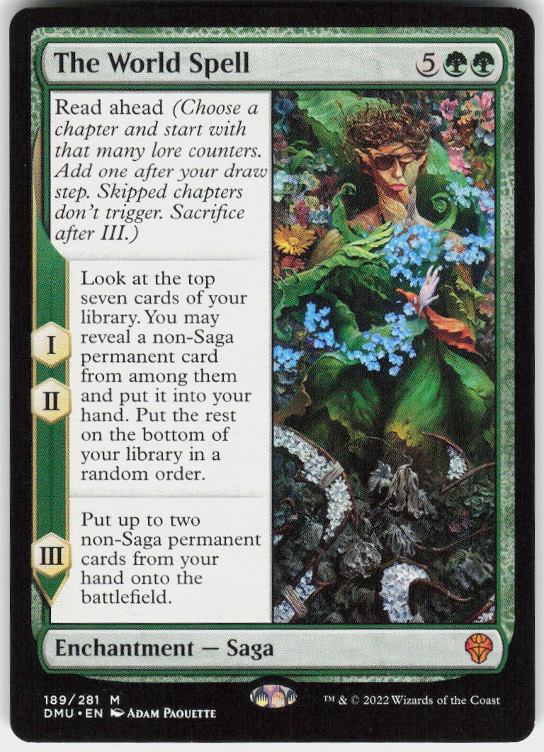 The World Spell #189 NM