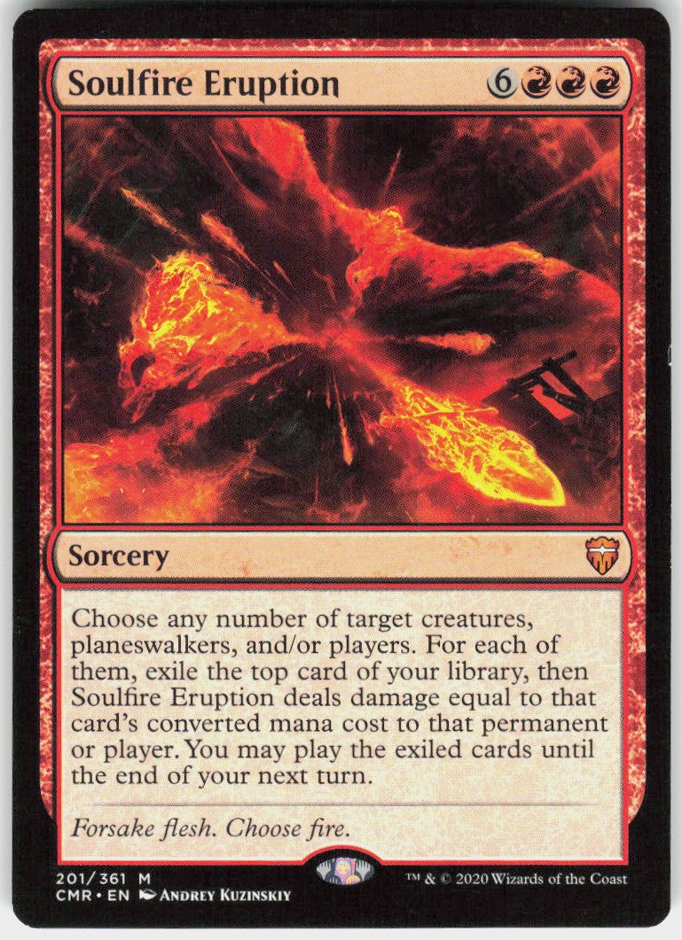 Soulfire Eruption #201 NM