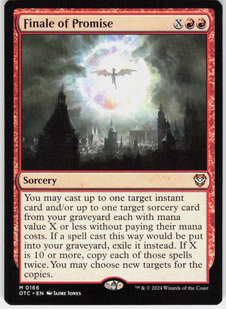 Finale of Promise #166 NM