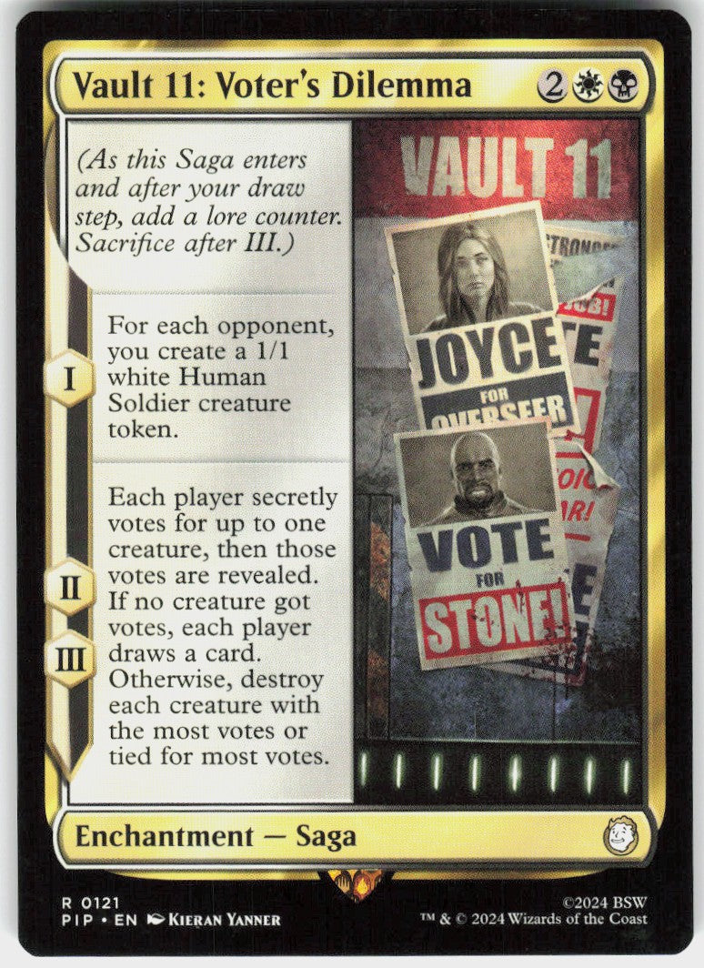Vault 11: Voter's Dilemma #121 NM