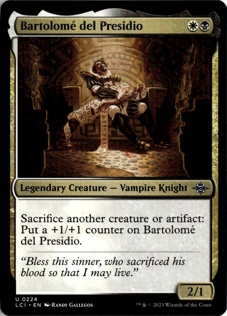 Bartolomé del Presidio - The Lost Caverns of Ixalan #224 - Near Mint - Normal