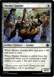 Market Gnome - The Lost Caverns of Ixalan #22 - Near Mint - Normal