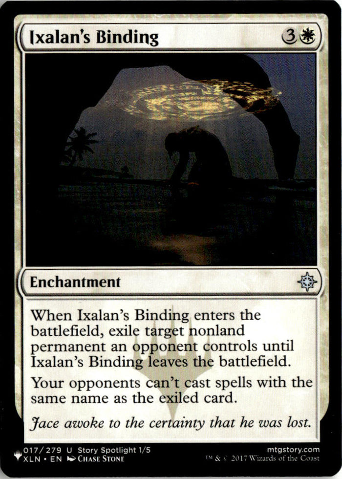 Ixalan's Binding - Ixalan #17 - Near Mint - Normal