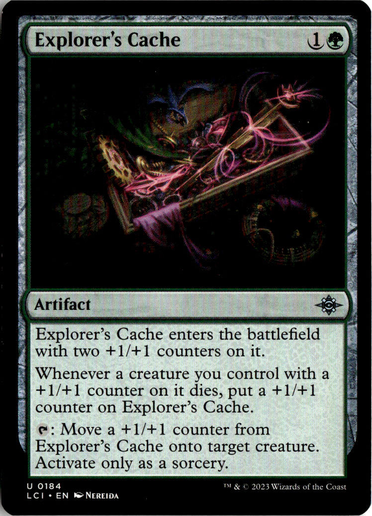 Explorer's Cache - The Lost Caverns of Ixalan #184 - Near Mint - Normal