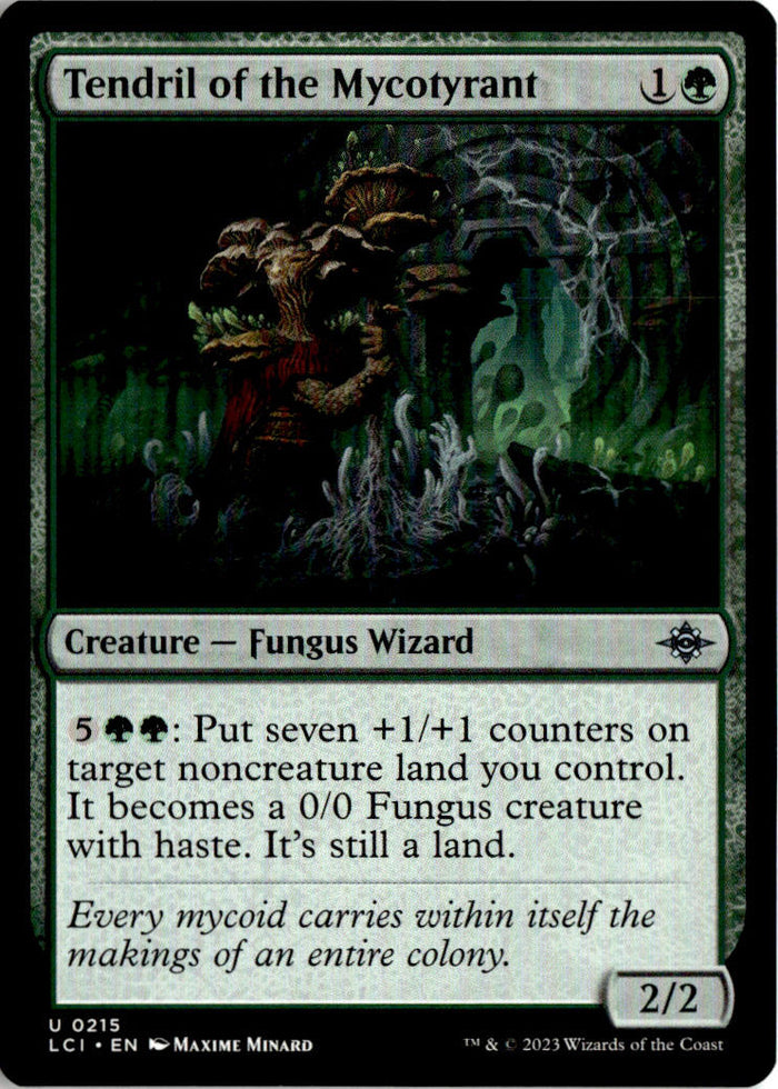 Tendril of the Mycotyrant - The Lost Caverns of Ixalan #215 - Near Mint - Normal