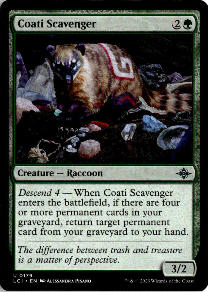 Coati Scavenger - The Lost Caverns of Ixalan #179 - Near Mint - Normal