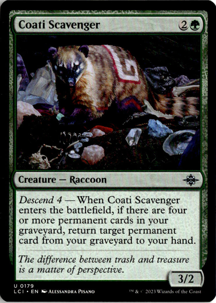 Coati Scavenger - The Lost Caverns of Ixalan #179 - Near Mint - Normal