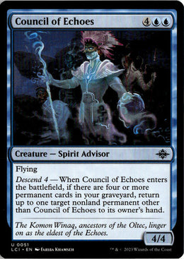 Council of Echoes - The Lost Caverns of Ixalan #51 - Near Mint - Normal