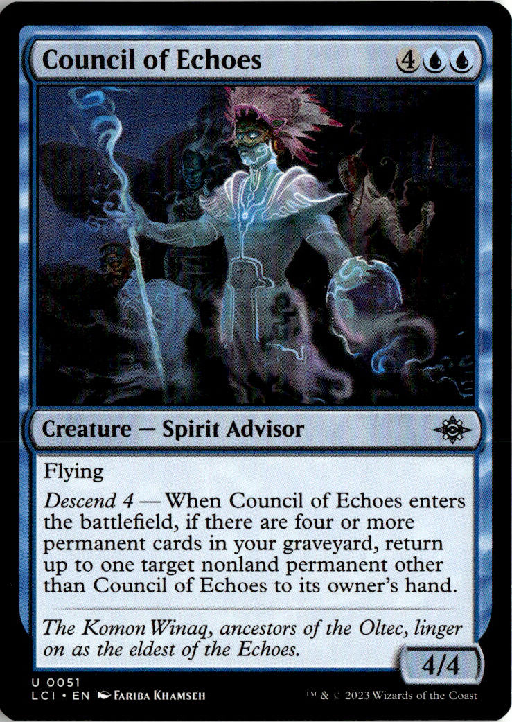 Council of Echoes - The Lost Caverns of Ixalan #51 - Near Mint - Normal