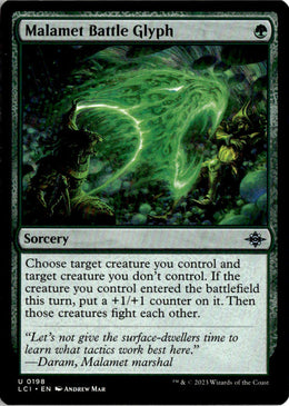 Malamet Battle Glyph - The Lost Caverns of Ixalan #198 - Near Mint - Normal