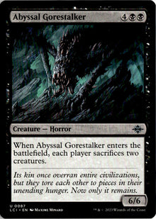 Abyssal Gorestalker - The Lost Caverns of Ixalan #87 - Near Mint - Normal