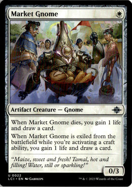 Market Gnome - The Lost Caverns of Ixalan #22 - Near Mint - Normal