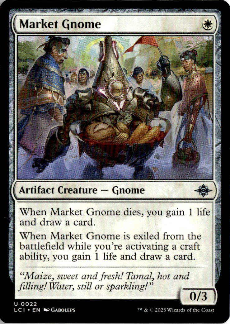 Market Gnome - The Lost Caverns of Ixalan #22 - Near Mint - Normal