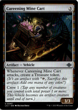 Careening Mine Cart - The Lost Caverns of Ixalan #247 - Near Mint - Normal