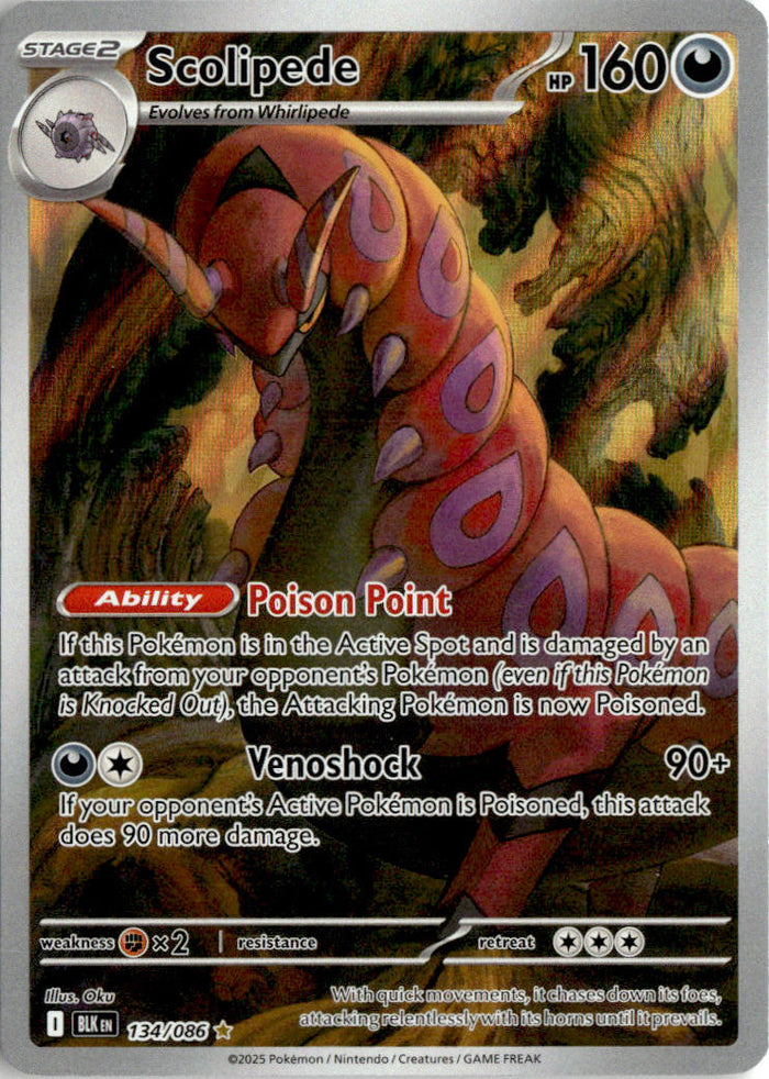 Scolipede - #134 - Near Mint - Normal