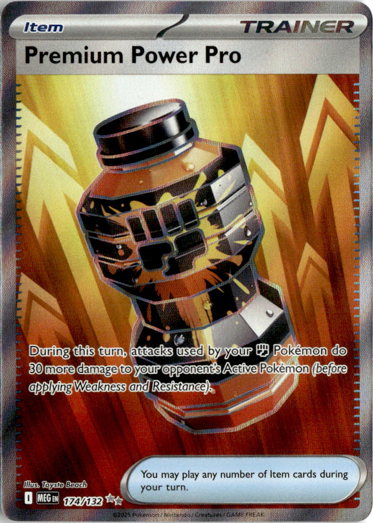 Premium Power Pro - #174 - Near Mint - Normal
